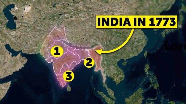 A Detailed Analysis of Map of India During 1773 –1783 - HGP.WORLD