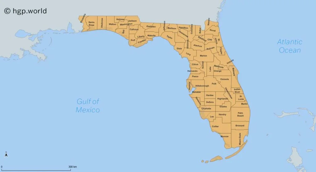 Florida-counties-map
