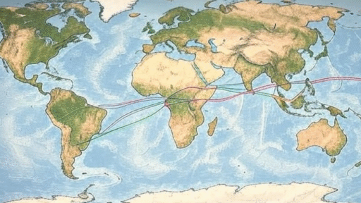 8 Global Trade Routes That Control the Economy