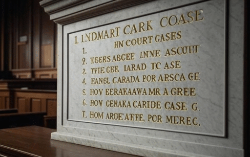 10 Landmark Court Cases That Changed History