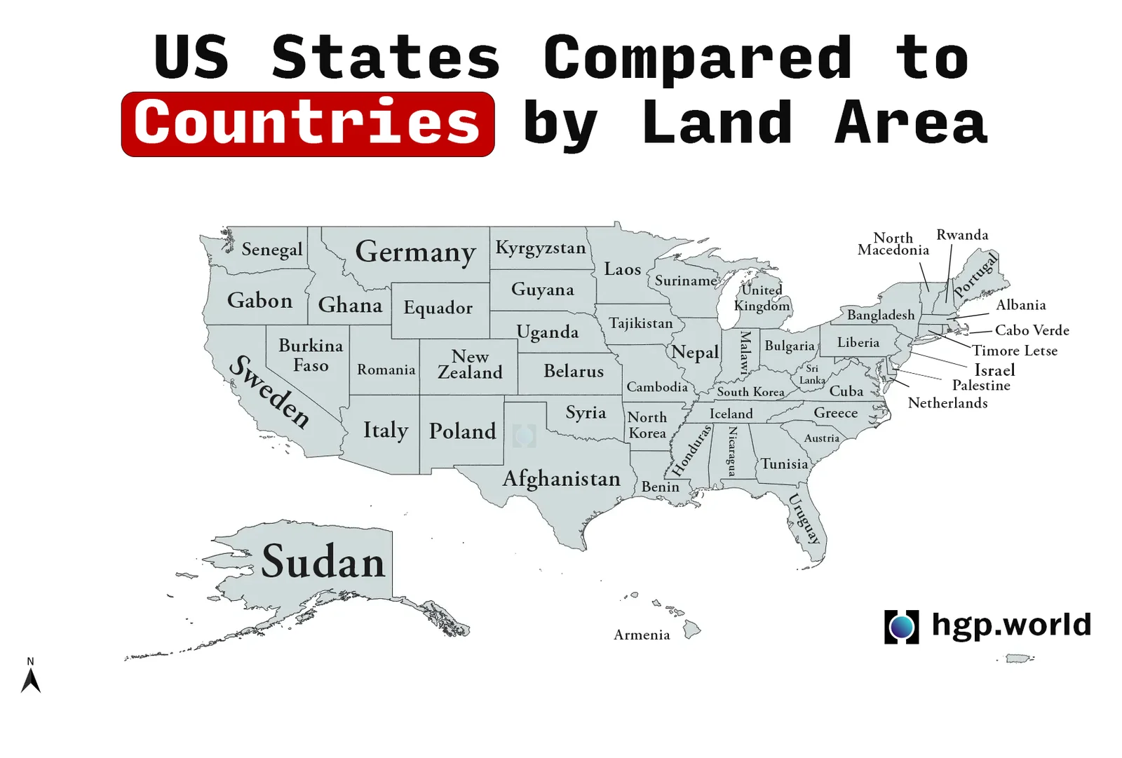 US-states-compared-to-countries-by-land-area