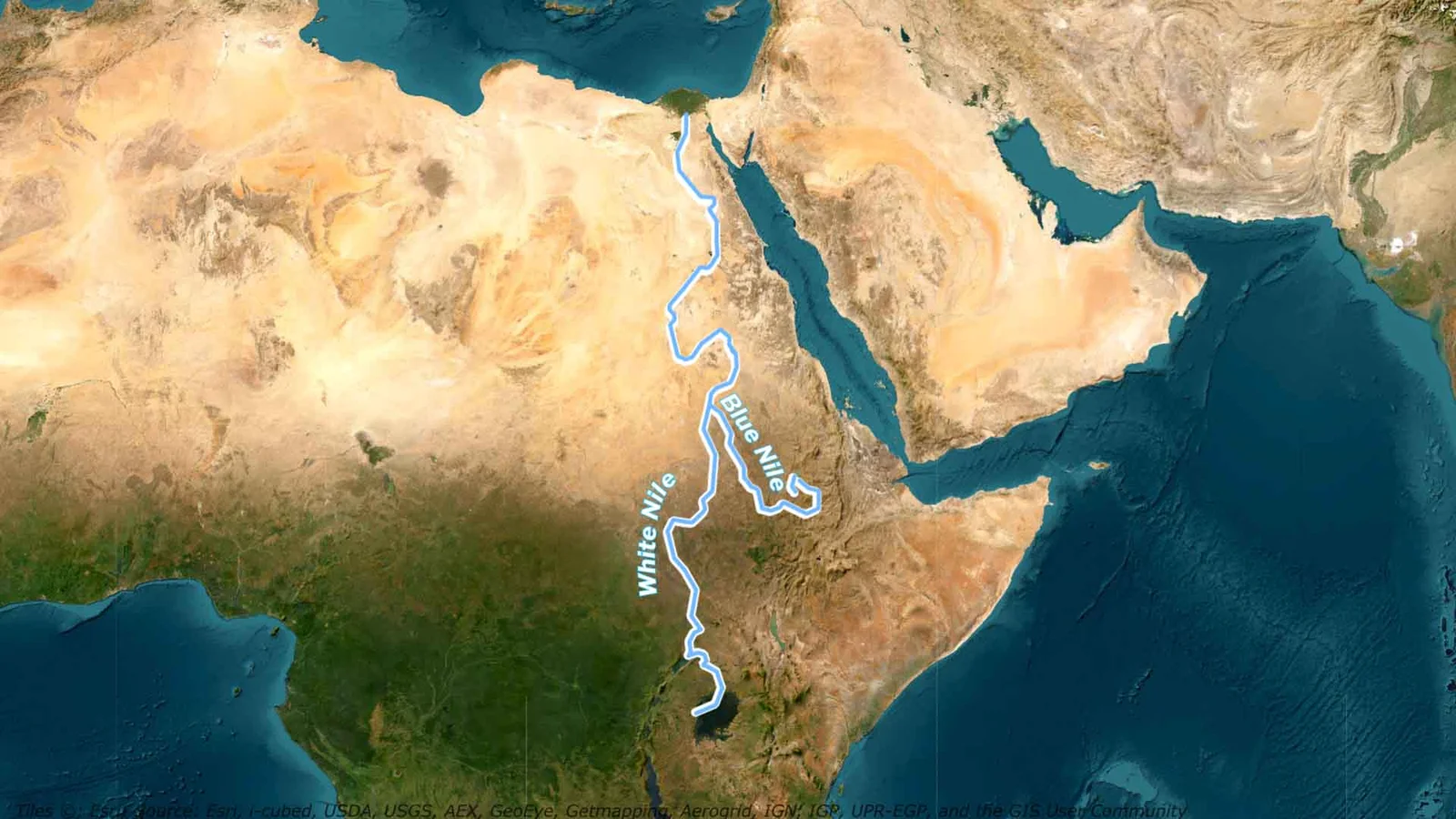 Geography of Nile River