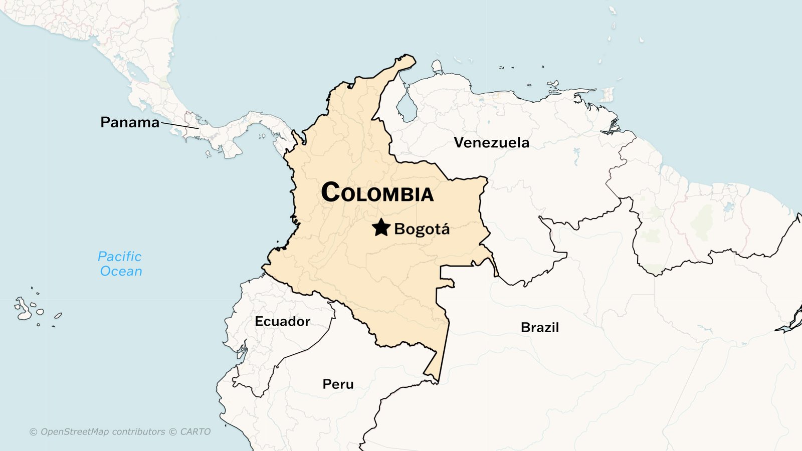 Colombia: Location and Size, Geography, Economy, Population