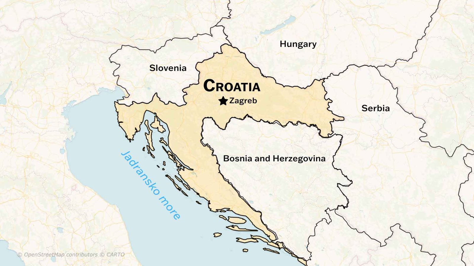 Croatia: Location and Size, Geography, Economy, Population