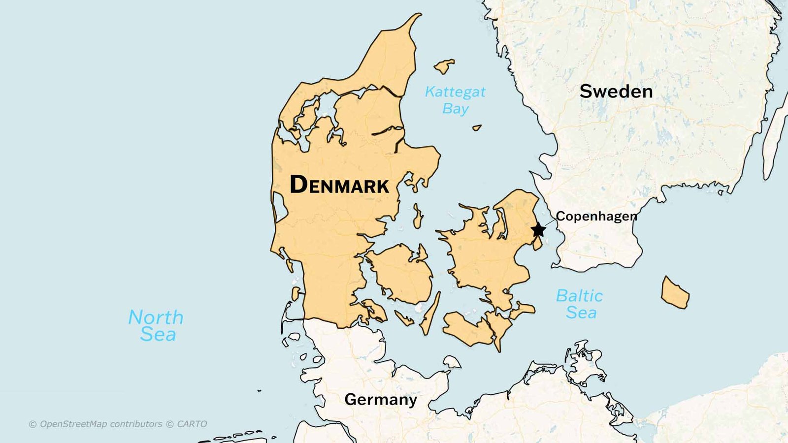 Denmark: Location and Size, Geography, Economy, Population