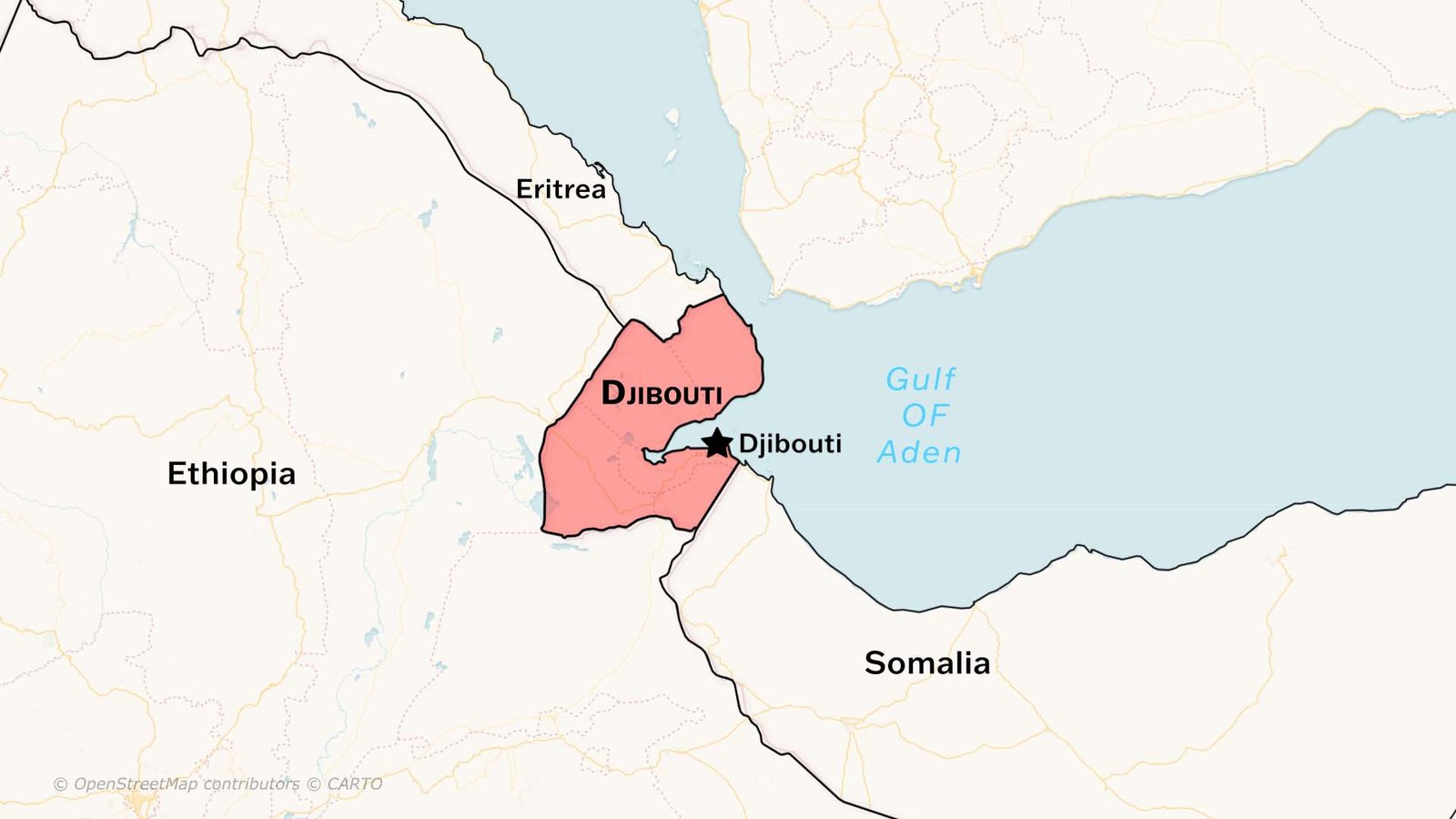 Djibouti: Location and Size, Geography, Economy, Population