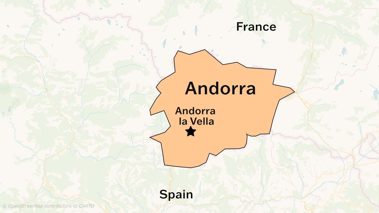 Maps of Andorra