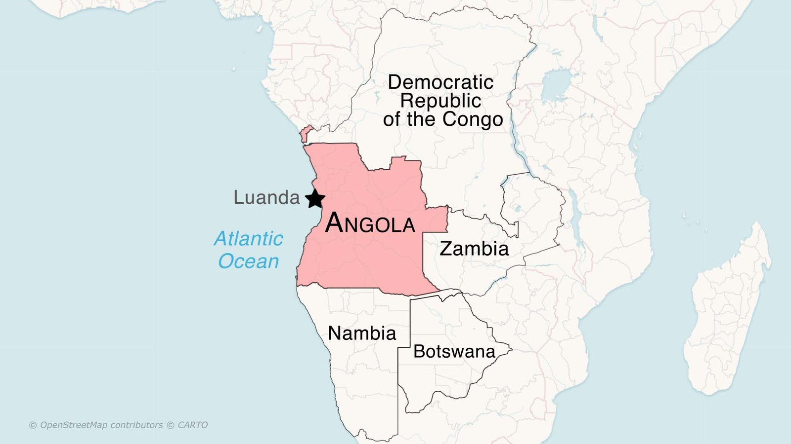 Maps of Angola