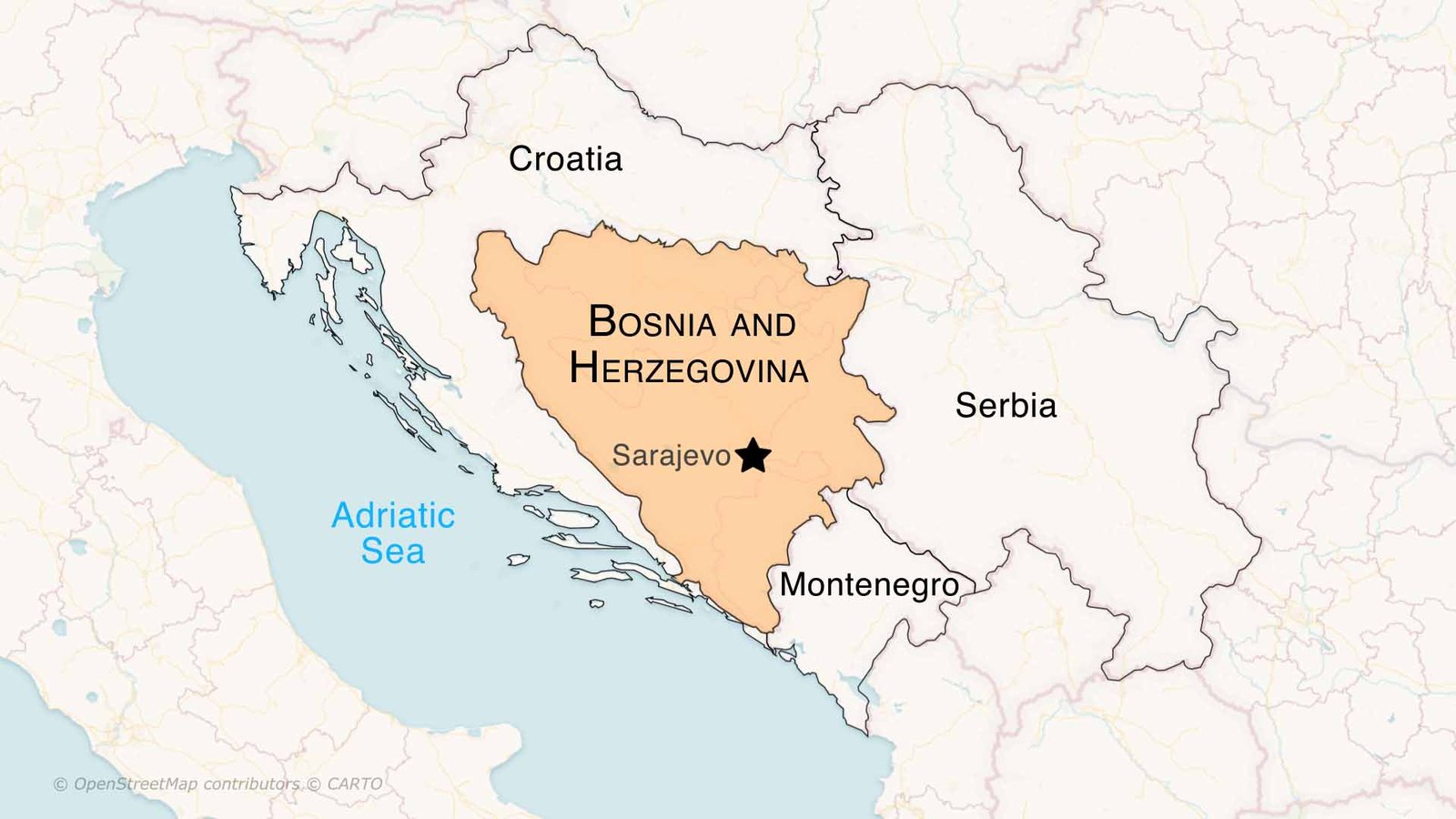 The Geography of Bosnia and Herzegovina