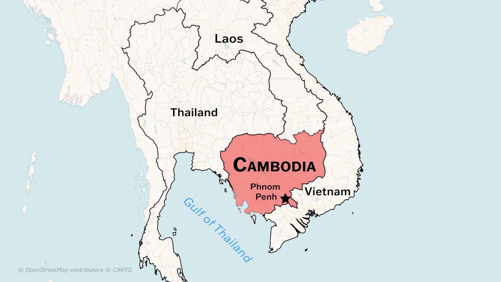 Cambodia: Location and Size, Geography, Rivers and Mountains, Population.